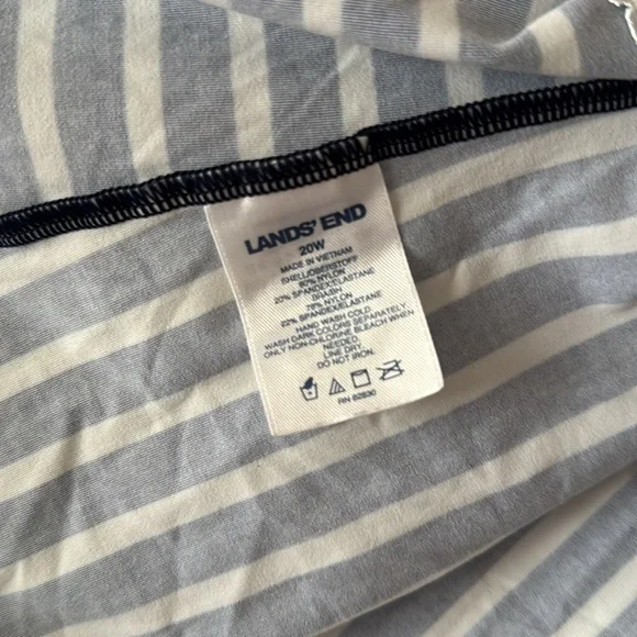 Plus Size Women’s Lands End Tankini Swim Top Size 20W - Picture 5 of 5